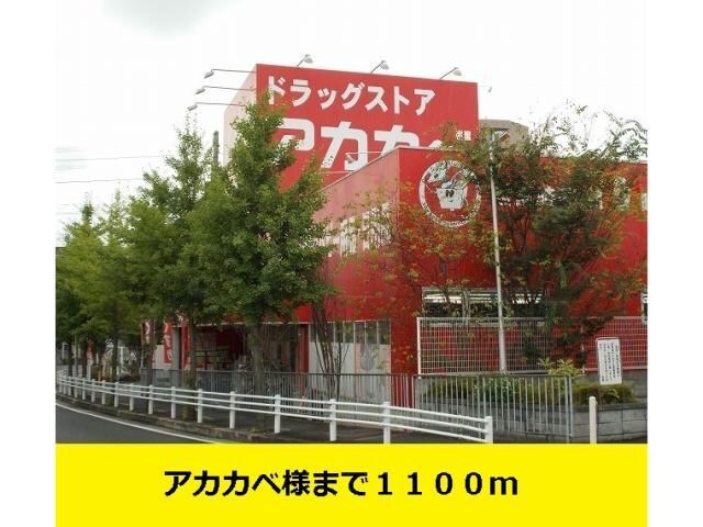 ドラッグアカカベ忍ヶ丘店(ドラッグストア)まで1030m 清滝苑Ⅱ