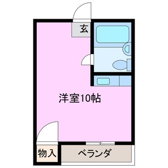 間取図 コンフォート津田