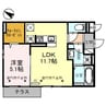 Erfolg 1LDKの間取り