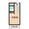 S・H星ヶ丘ハイツ 1Rの間取り
