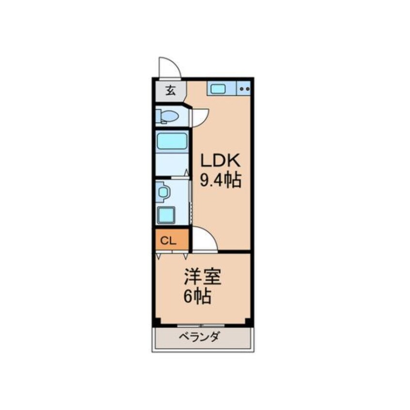 間取図 Mプラザ津田駅前　弐番館