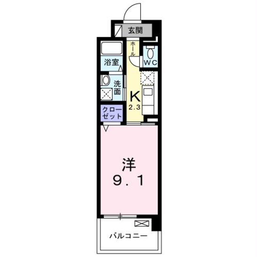 間取図 オーキッド　バレー