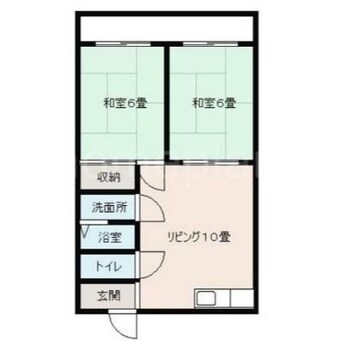 間取図 ハイツナカムラ