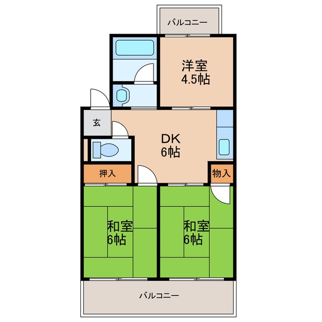 間取り図 ロイヤルハイツ
