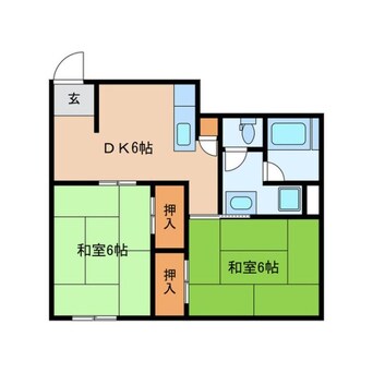 間取図 小篠マンション