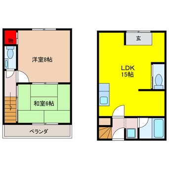 間取図 長尾元町戸建