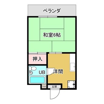 間取図 サンリポート香里