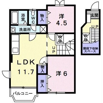 間取図 ワン・パーパスピュアⅡ