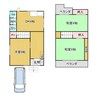 星田1丁目13-31戸建貸家 3DKの間取り