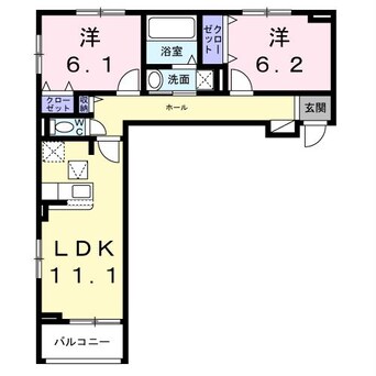 間取図 グレース讃良