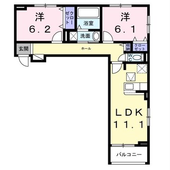 間取図 グレース讃良