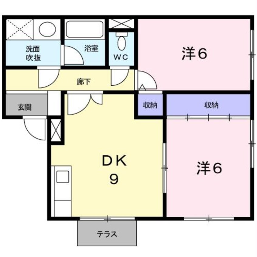 間取図 ダンディシャトー