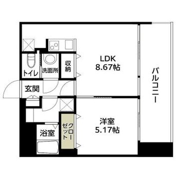 間取図 FLAT HOSHIDA