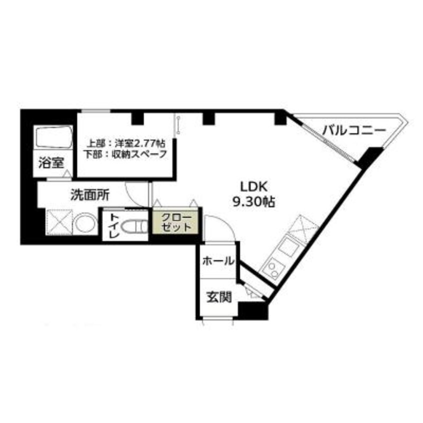 間取図 FLAT HOSHIDA