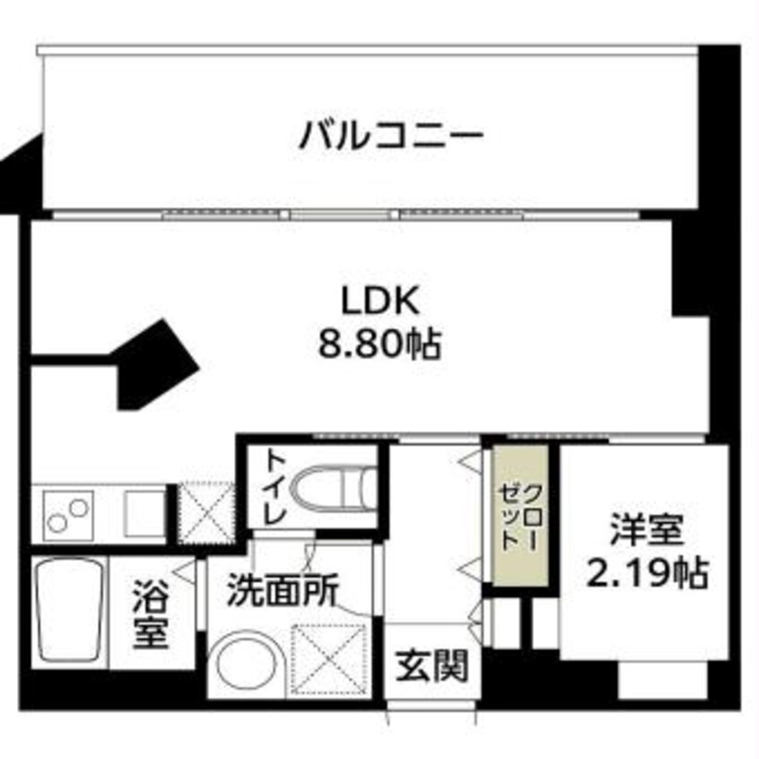 間取図 FLAT HOSHIDA