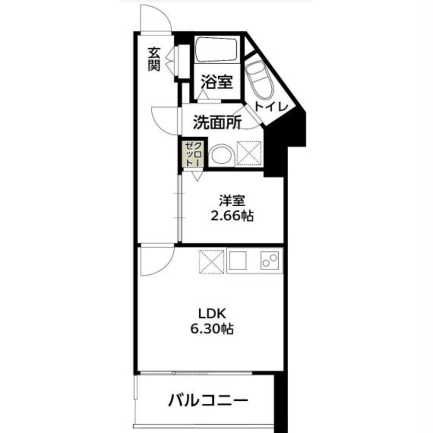 間取図 FLAT HOSHIDA