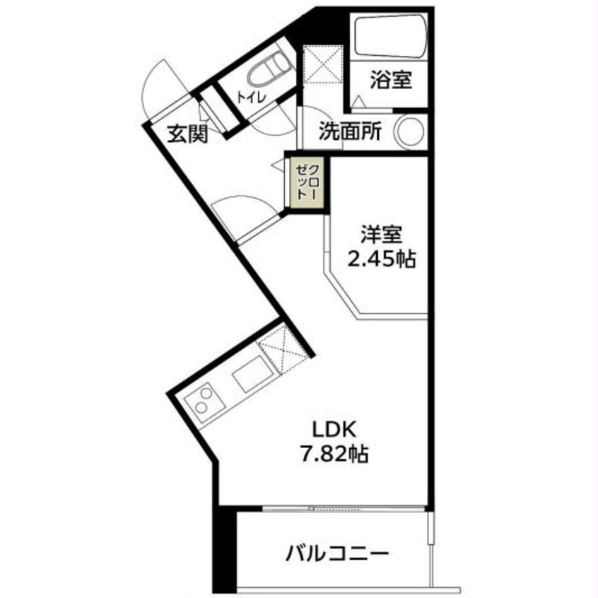 間取図 FLAT HOSHIDA