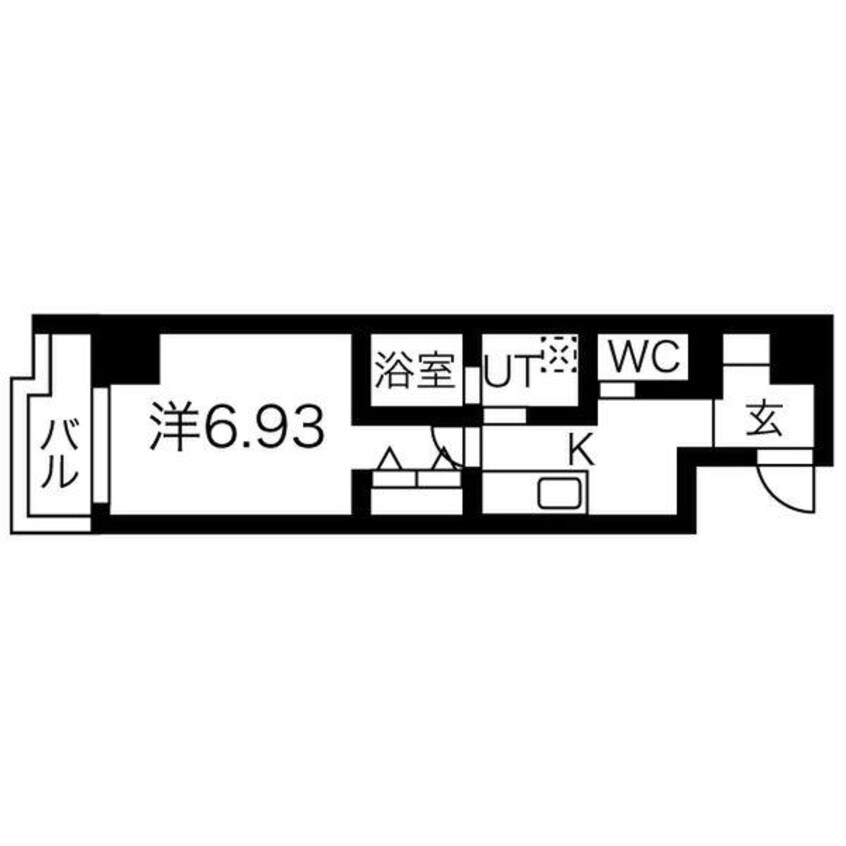 間取図 ヴァローレ枚方