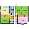 小篠ハイム6号 4DKの間取り