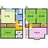 小篠ハイム2号 4DKの間取り