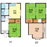 小篠ハイム2号 4DKの間取り