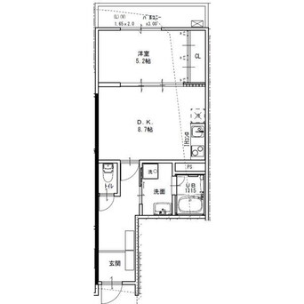 間取図 プレミアムコート津田元町