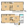 交野ハウス 3DKの間取り