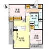 フィエルテ(fierte) 2LDKの間取り