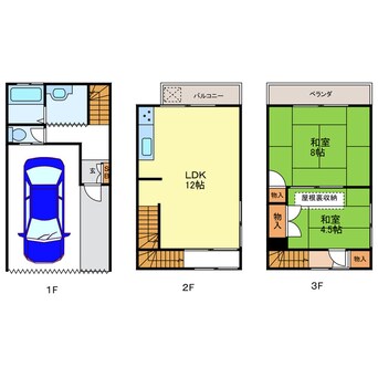 間取図 春日元町戸建