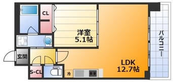 間取図 グランカーサ新大阪SOUTH