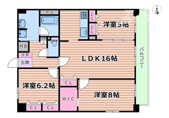 間取図 セノアタワー新大阪