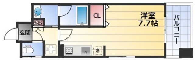 間取り図 パークフラッツ東三国