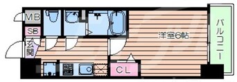 間取図 阪急京都線/南方駅 徒歩4分 4階 築5年