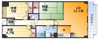 間取図 ファミリア三国