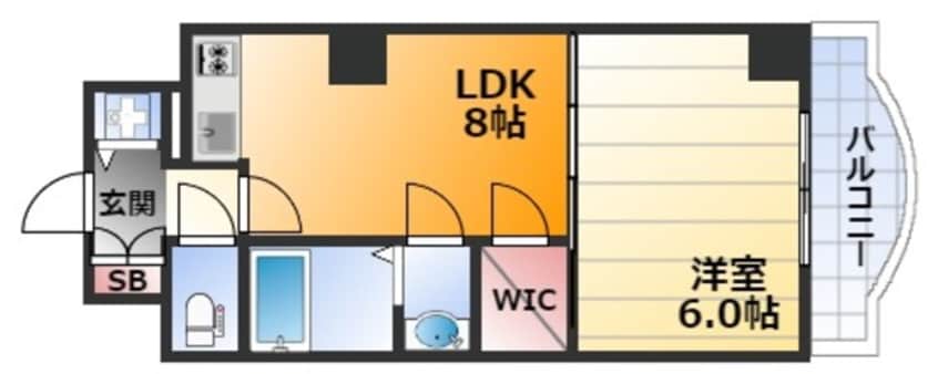間取図 ノルデンタワー新大阪アネックス