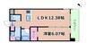 阪急宝塚線/三国駅 徒歩9分 10階 1年未満 1LDKの間取り