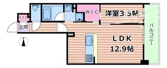 間取図 東海道本線<琵琶湖線・JR京都線>/東淀川駅 徒歩6分 10階 1年未満