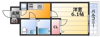 間取図 エスリード北大阪レジテンス