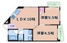 東海道本線<琵琶湖線・JR京都線>/東淀川駅 徒歩9分 2階 築51年 2LDKの間取り
