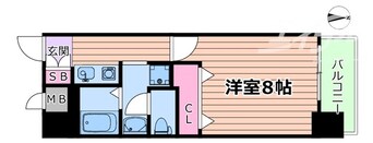 間取図 アスリート新大阪Ⅱ