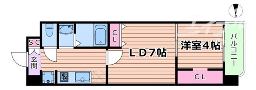 間取図 ラディアンス