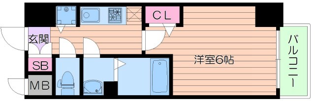 間取り図 プレサンス新大阪コアシティ