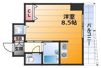 間取図 ノルデンハイム新大阪