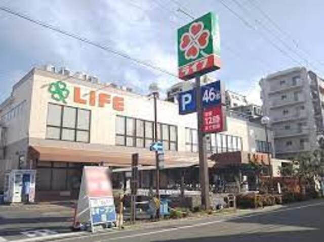 ライフ歌島店(スーパー)まで772m※ライフ歌島店 プレサンス塚本グランゲート
