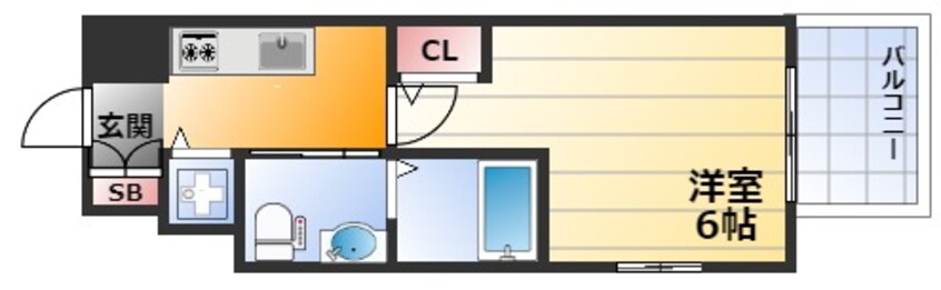 間取図 エスリード新大阪ノース