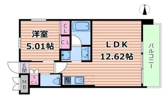 間取図 阪急神戸線/神崎川駅 徒歩10分 7階 1年未満