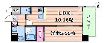 間取図 大阪メトロ御堂筋線/西中島南方駅 徒歩11分 10階 1年未満
