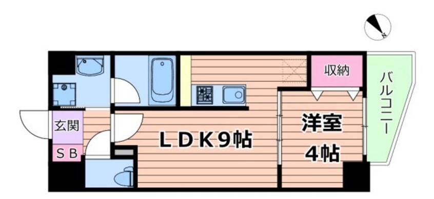 間取図 グランディア大阪ノース