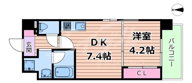 間取り図 ライブガーデン新大阪