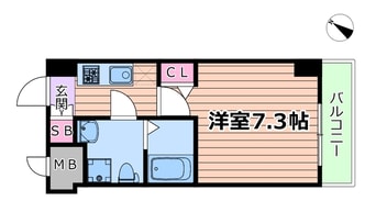 間取図 エグゼ新大阪南